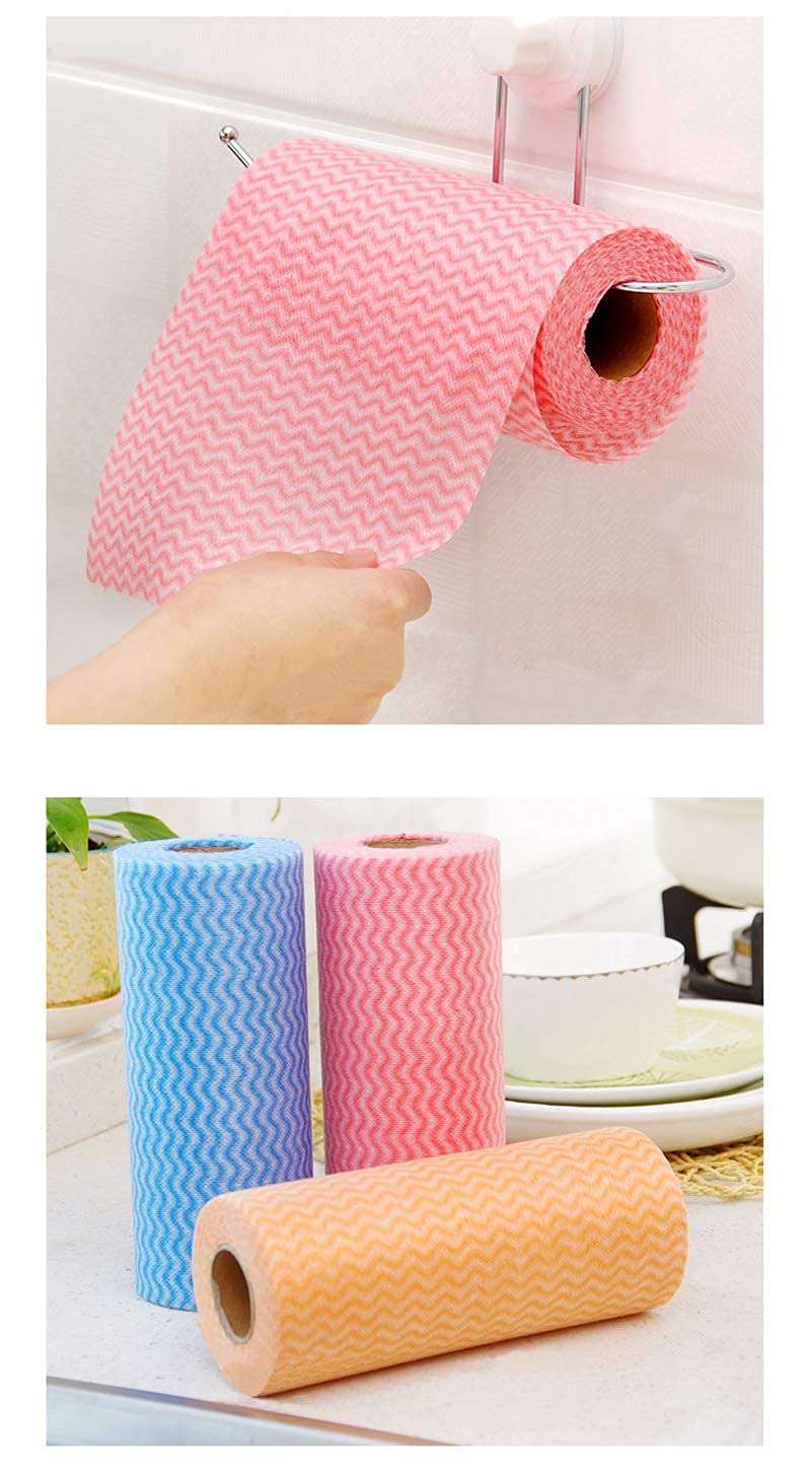 EVERSHINET New Kitchen for Disposable Cleaning Cabinet Mat Towel for Easy to use 3
