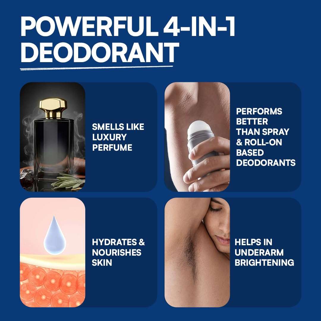 imfresh Men Original | Deodorant Cream For Whole body & Underarms Area | Long Lasting Odour Control | Whole Body Odour Protection | Helps in brightening underarms, 50gm, As Seen on Shark Tank 4