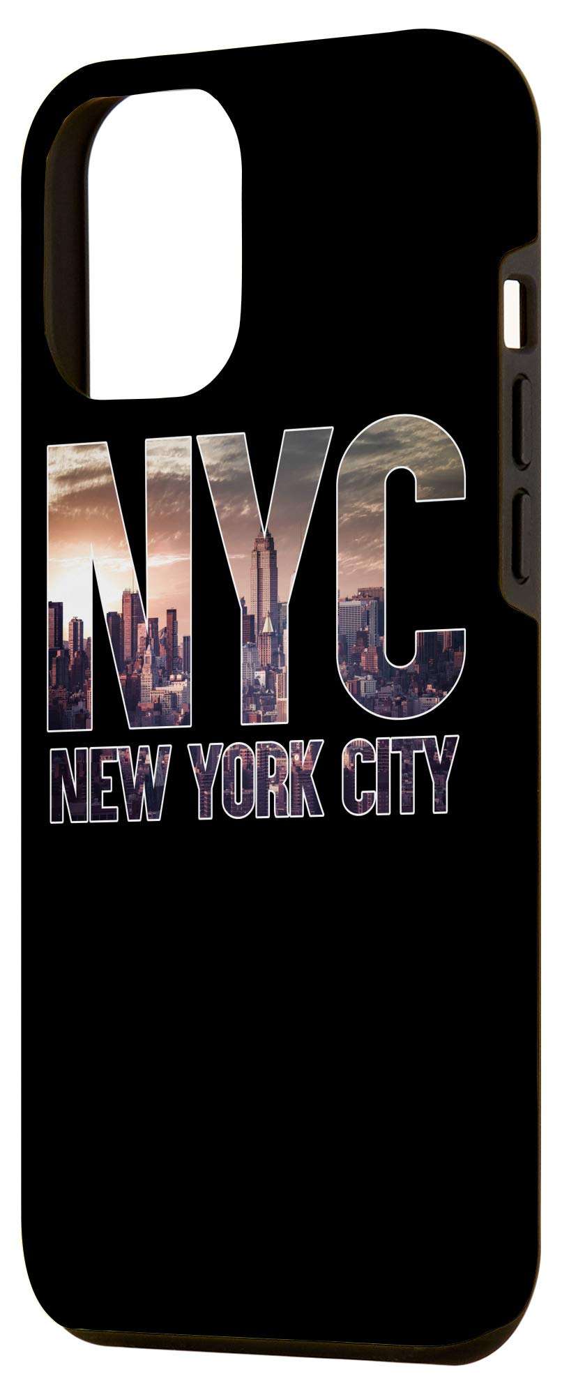iPhone 12 Pro Max NYC New York City Silhouette USA United States Tourist Case 2
