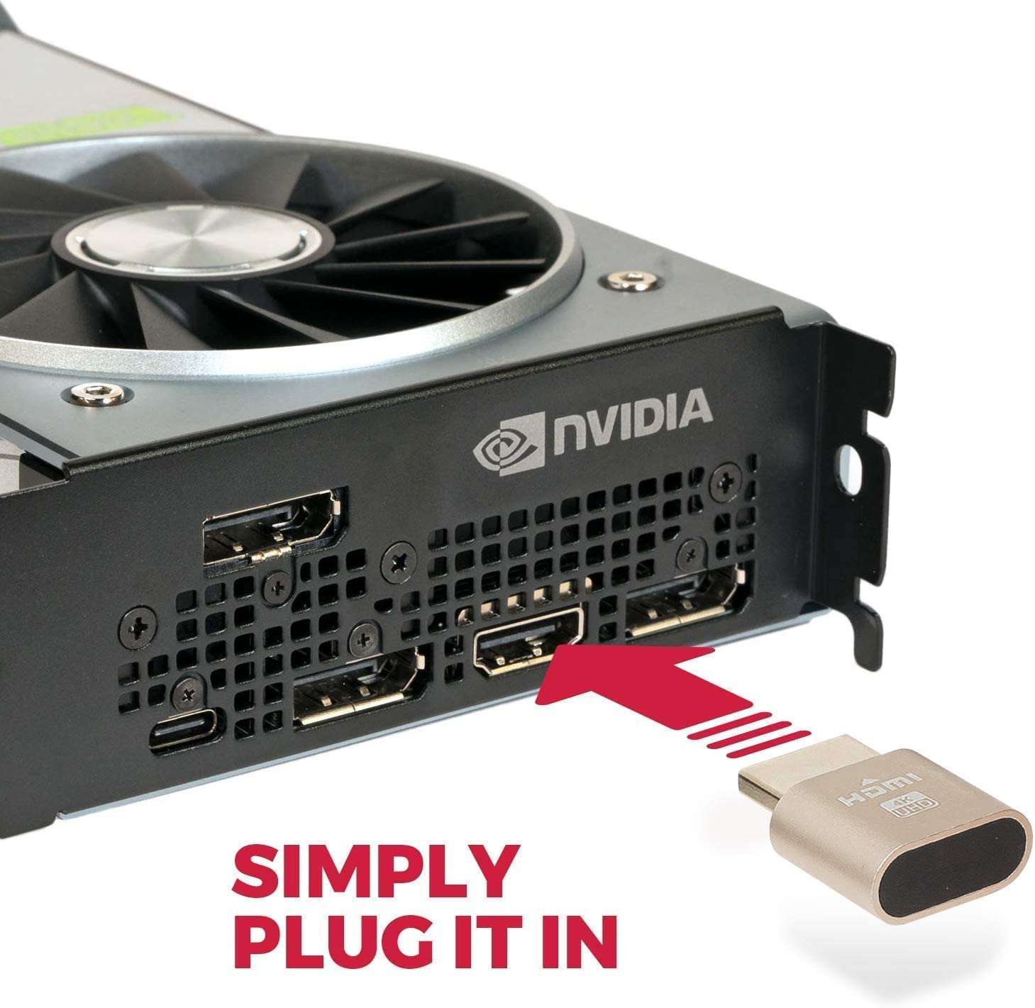 Electorobt 4K HDMI Dummy Plug - Virtual Monitor Display Emulator, Headless Display Adapter Supports up to 3840x2160@60Hz, 1080@120Hz DVI EDID Emulator (Single) 6