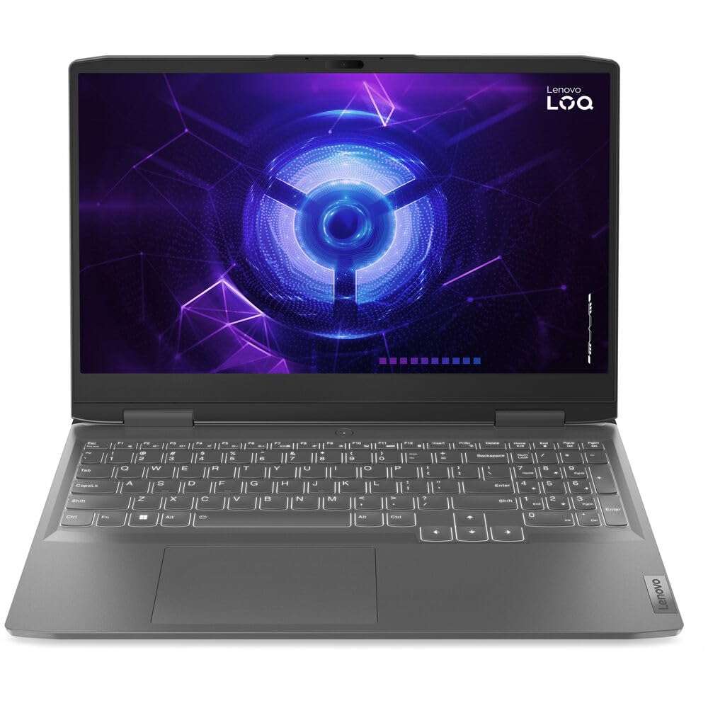 Lenovo LOQ 15IAX9-2025 Gaming Laptop - 15.6" FHD IPS - 144Hz 8-Core Intel i5-12450HX - 16GB DDR5 512GB SSD - NVIDIA GeForce RTX 2050 4GB GDDR6 - Wi-Fi 6 - Backlit KB- Win11 Home 1
