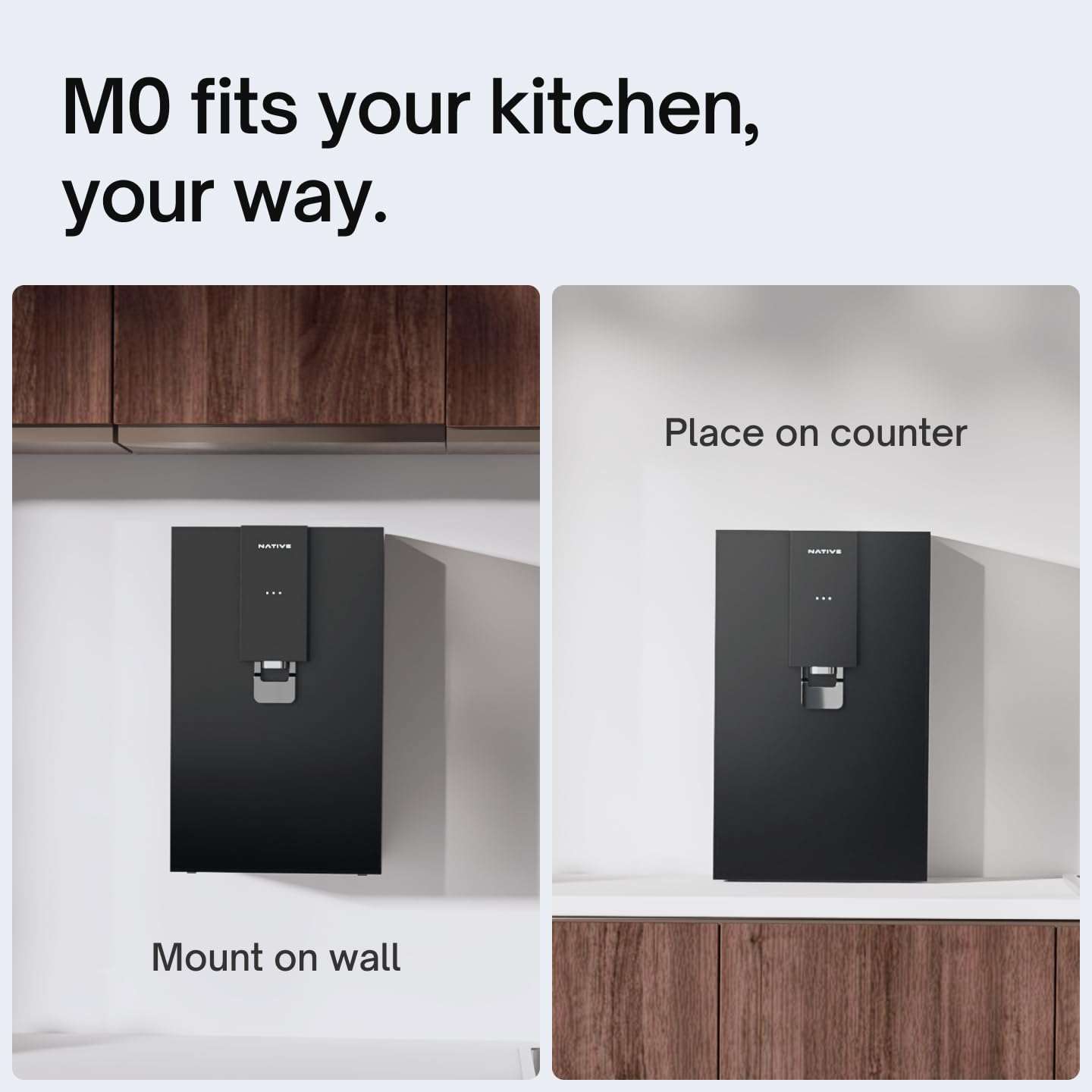 Native by Urban Company M0 RO+UV+Mineraliser | 8-Stage Water Purifier | No Service for 2 Years | India’s Only 2-Year Unconditional Warranty | Free Pre-filter 6