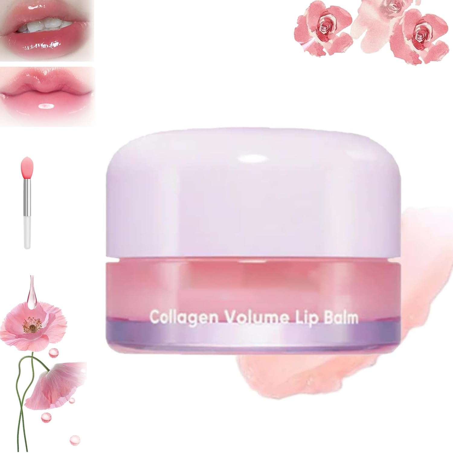 BALODI Probioderm Lip Balm, Probioderm Collagen Lip Balm, Probioderm Collagen Volume Lip Balm, Probioderm Lip Mask, Moisturizing, Hydrating, Exfoliating, Lightening Lip Lines 1