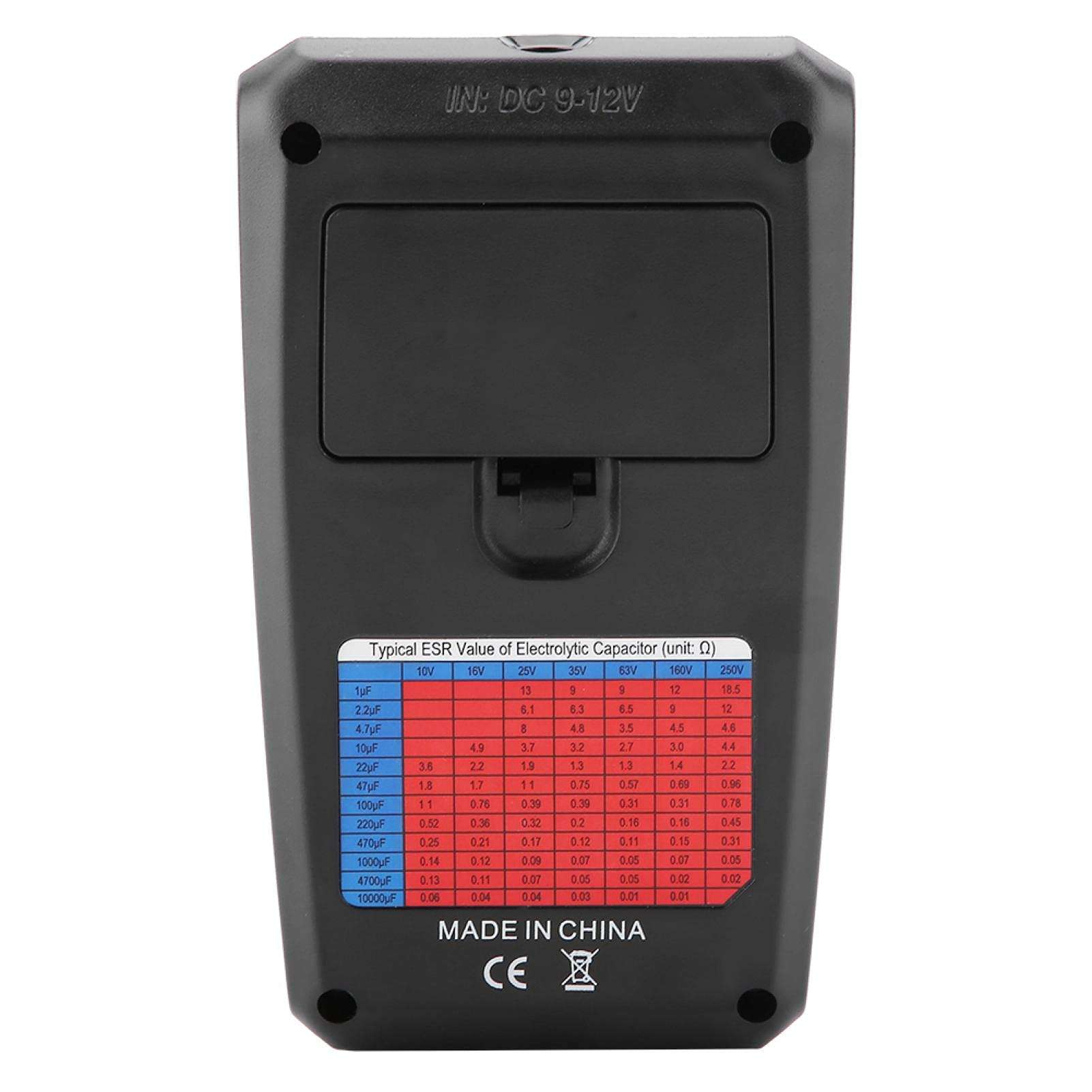 Jeanoko Transistor Tester SMD Component Meter Capacitor Meter Inductance Meter ESR02 for Electric Component 6