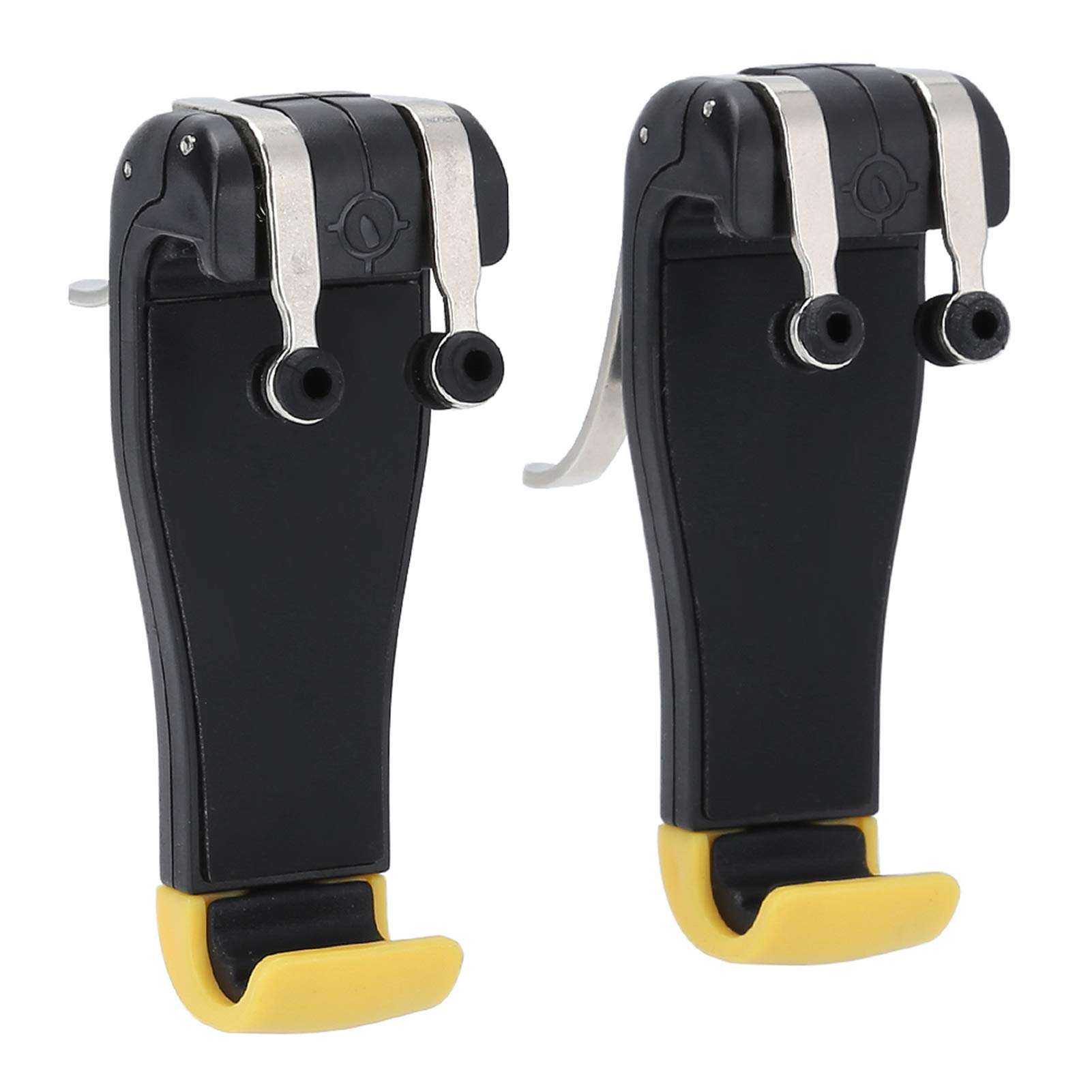 Mobile Game Controller Mobile Triggers Cellphone Game Trigger Shooter for PUBG/Fornite/Knives Out/Rules of Survival/Call of Duty Gamepad Trigger Joysticks for 4.7-6.5" iOS Android Phone 1