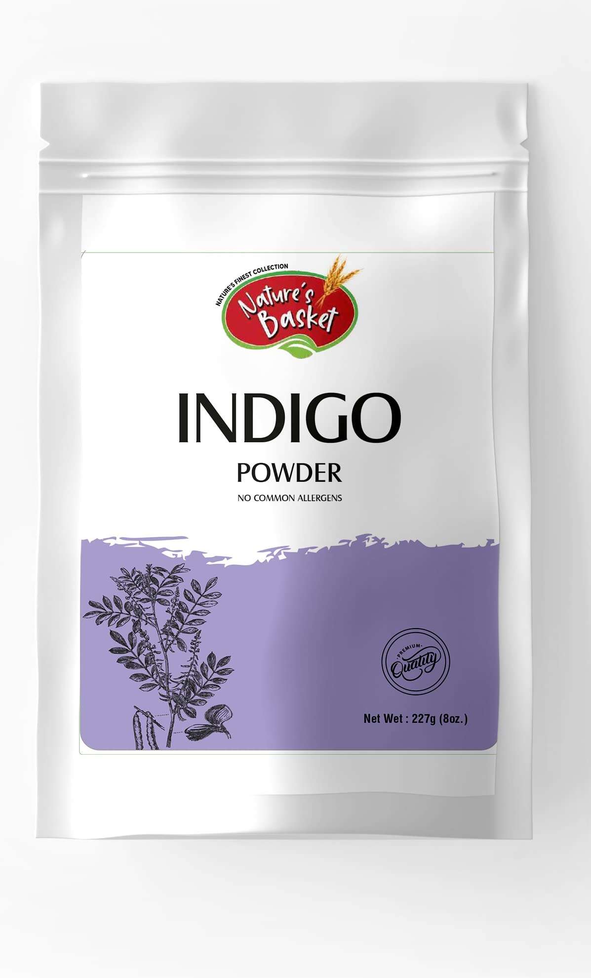Nature's Basket Indigo Powder, (227g) 1