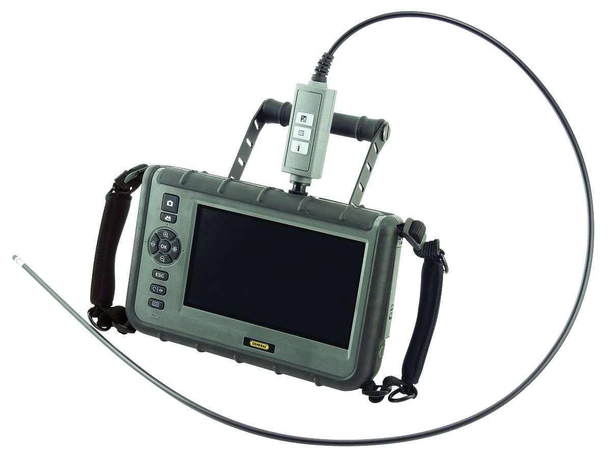 General Tools DCS2000 Rugged VGA Recording Borescope Video Inspection Camera with 7 in. HD LCD Monitor 1