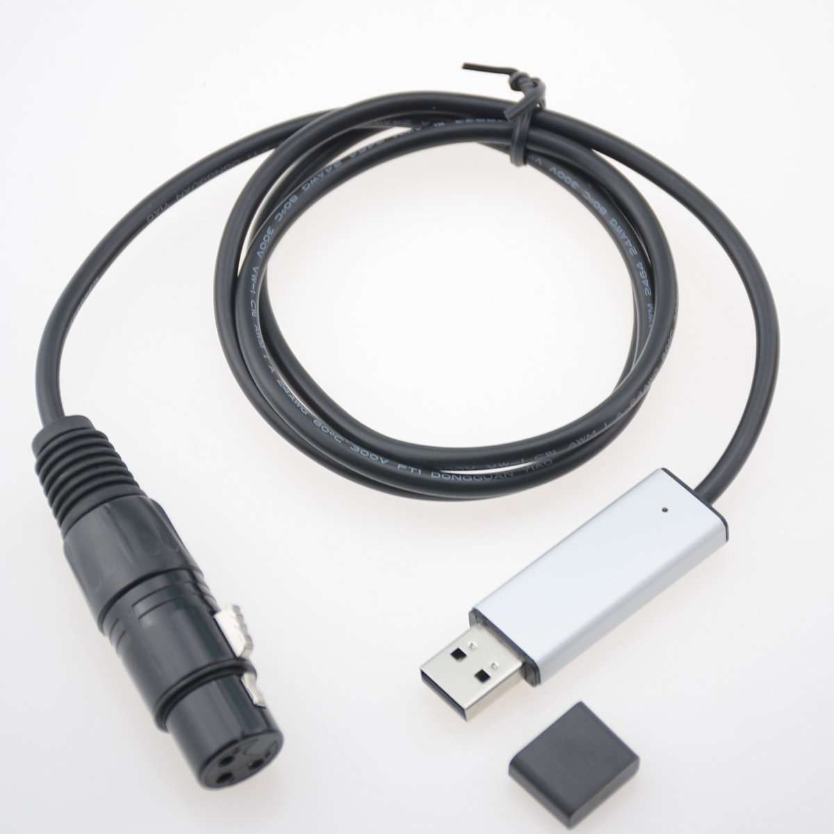 XINFLY Mini USB To DMX 512 Interface Adapter Controller Dmx512 PC Stage Lighting Controller Dimmer Dongle Freestyler