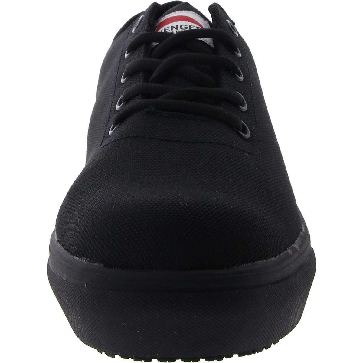 Avenger Work Boots Alley Sneakers for Women – Textile Upper & Lining – Rubber Midsole – Lace-up Black 7.5 B - Medium 3