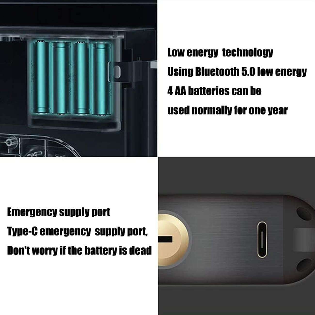 RhLLvJ Small Intelligent Safe Mini Office Safe Bedside Invisible Safe Fingerprint Combination Electronic Lock C Grade Lock Cylinder Lock 6