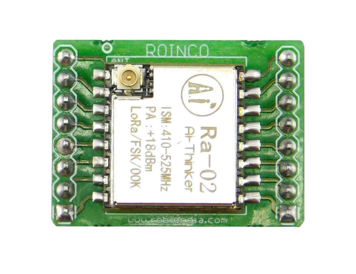 Roinco 433mhz Lora Ra02 Long Range Rf Wireless Module with Breakout Board and 2.4 Ghz Antenna (1) 4