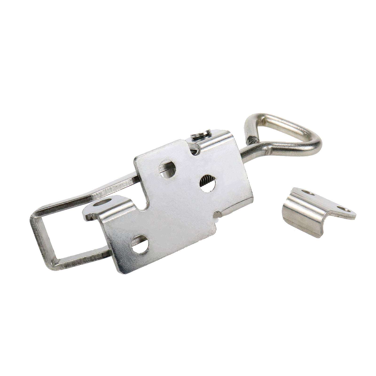 Sscon 4Inch Adjustable Toggle Catch Latch Lock Stainless Steel Cabinet Clamp Hasp 1Pack 6