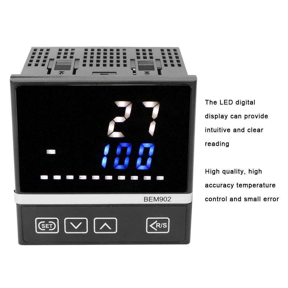 Romantic PresentIndustrial Automation Temperature, Temperature Controller, K-Type Temperature Controller, 0-400℃ Furnaces for Heating Furnaces Industrial Boilers Ovens 5