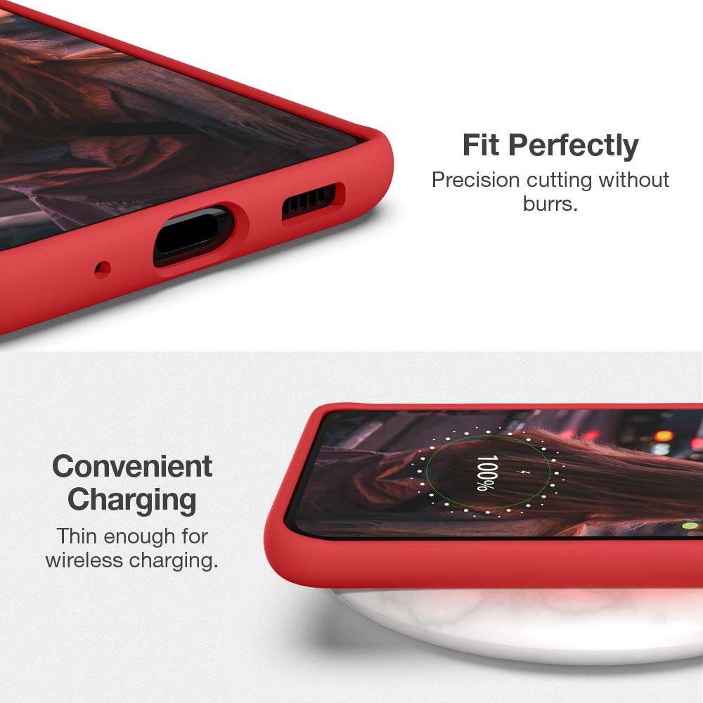 pcgaga Compatible with Galaxy Z Fold 3 Case with Pen Holder [Hinge Protection] Shockproof PU Leather Back Protective Phone Cover for Samsung Galaxy Z Fold 3 5G (2021) (Red(S20+)) 5