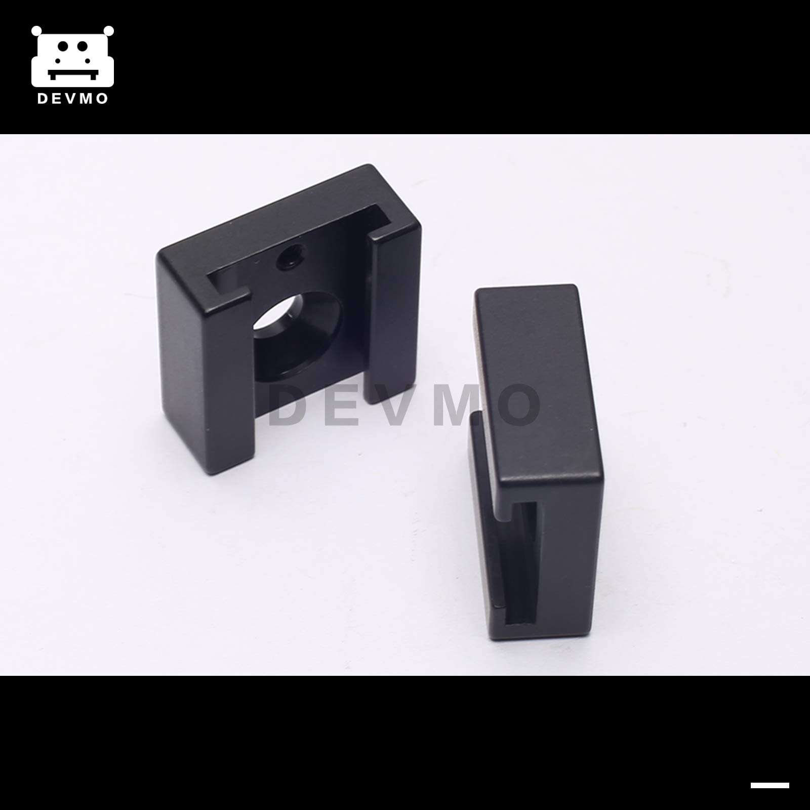 DEVMO Cold Shoe Mount Adapter Bracket Hot Shoe with 1/4" Thread for DSLR Rig Cage Plate Video Light Camera Cage Flash LED Moniter 3