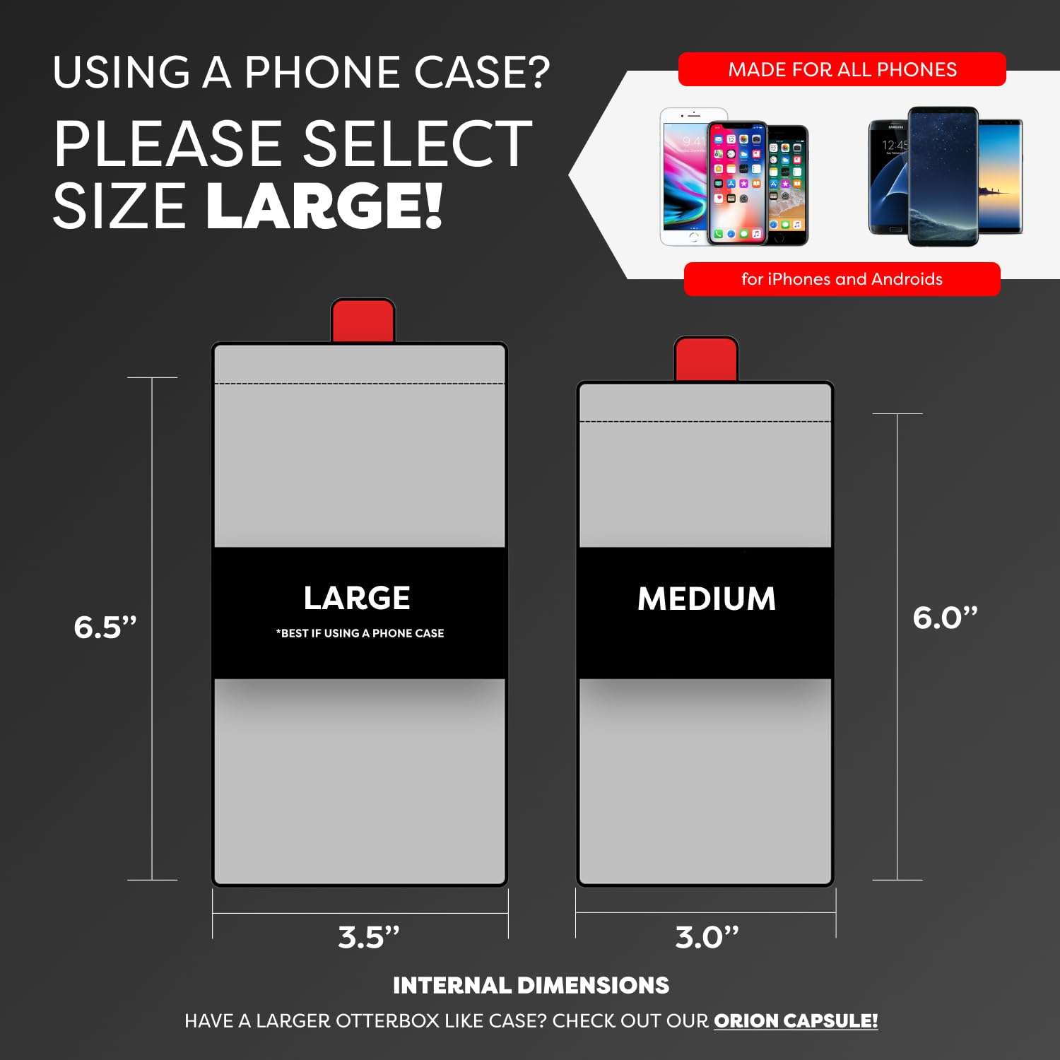 PHOOZY Thermal Phone Case - Apollo II Series : Cell Phone Pouch with AGION Lining Prevents Overheating, Extends Battery Life, Provides Drop Protection and Floats in Water (Large-Mako) 4