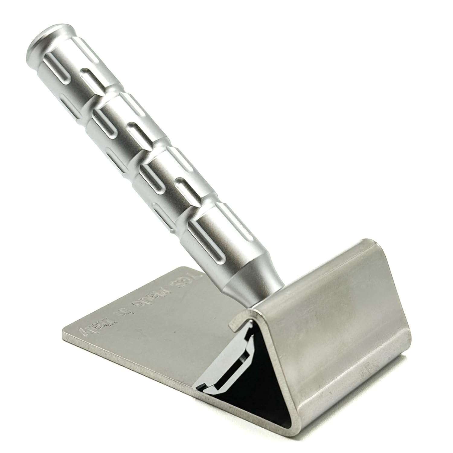 The Goodfellas' Smile 304 Stainless Steel Double Edge Safety Razor Stand, Compatible with all Standard Safety Razor Models & Brands