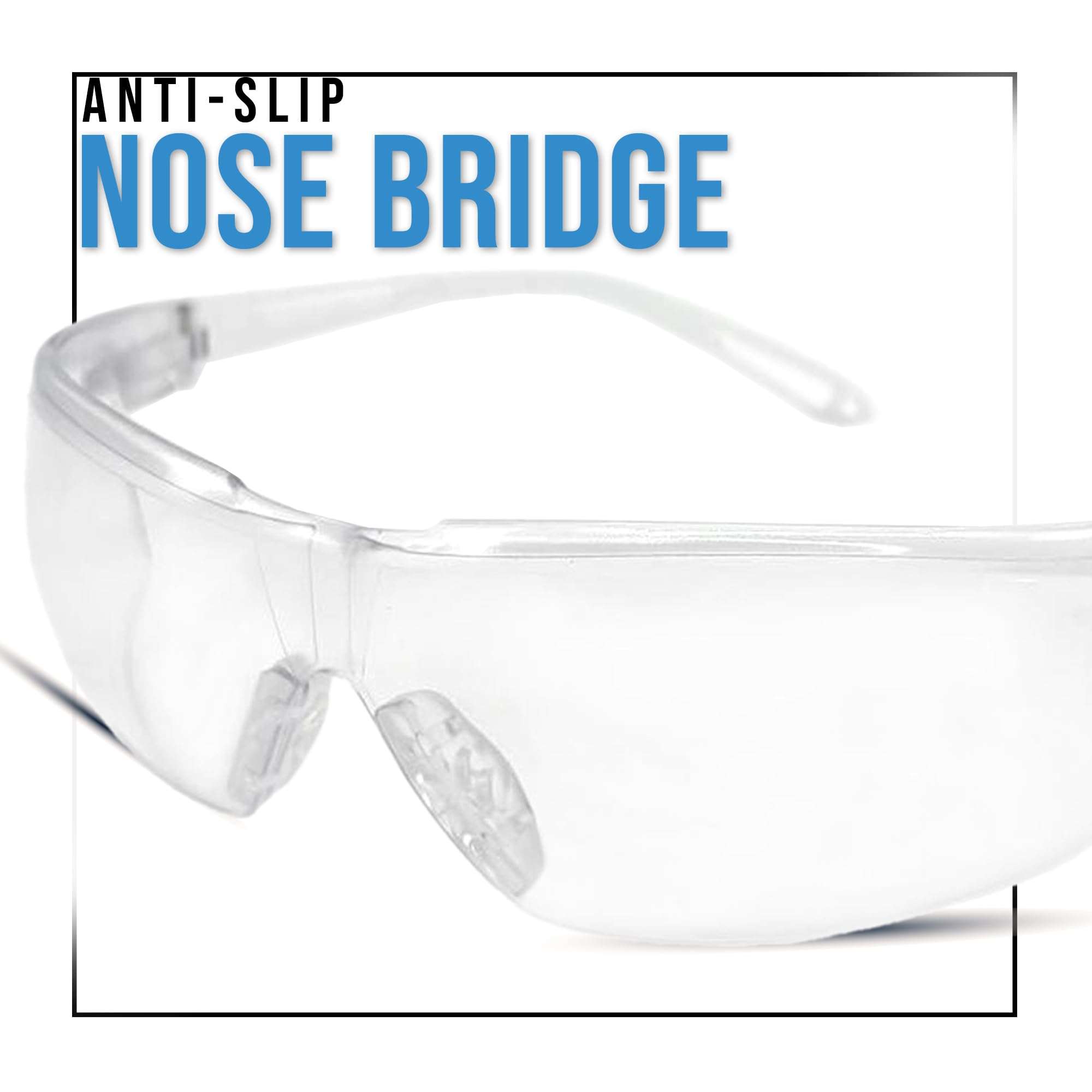 Going One Sports Safety Glasses - Eye Protection Goggles for Racquet Sports, Pickleball, Racquetball, Squash, Basketball, Soccer; Polycarbonate Lenses and Carrying Pouch, for Men and Women 5