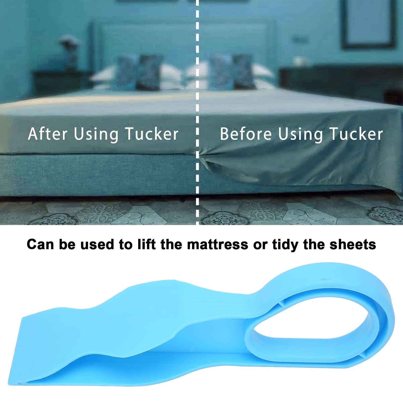 Mattress Lifter, Ergonomic Labor Saving Bed Maker, Multifunctional Plastic Bed Making Tool for Home, Olderly, Reducing Pressure on Your Back, Neck and Shoulders 6