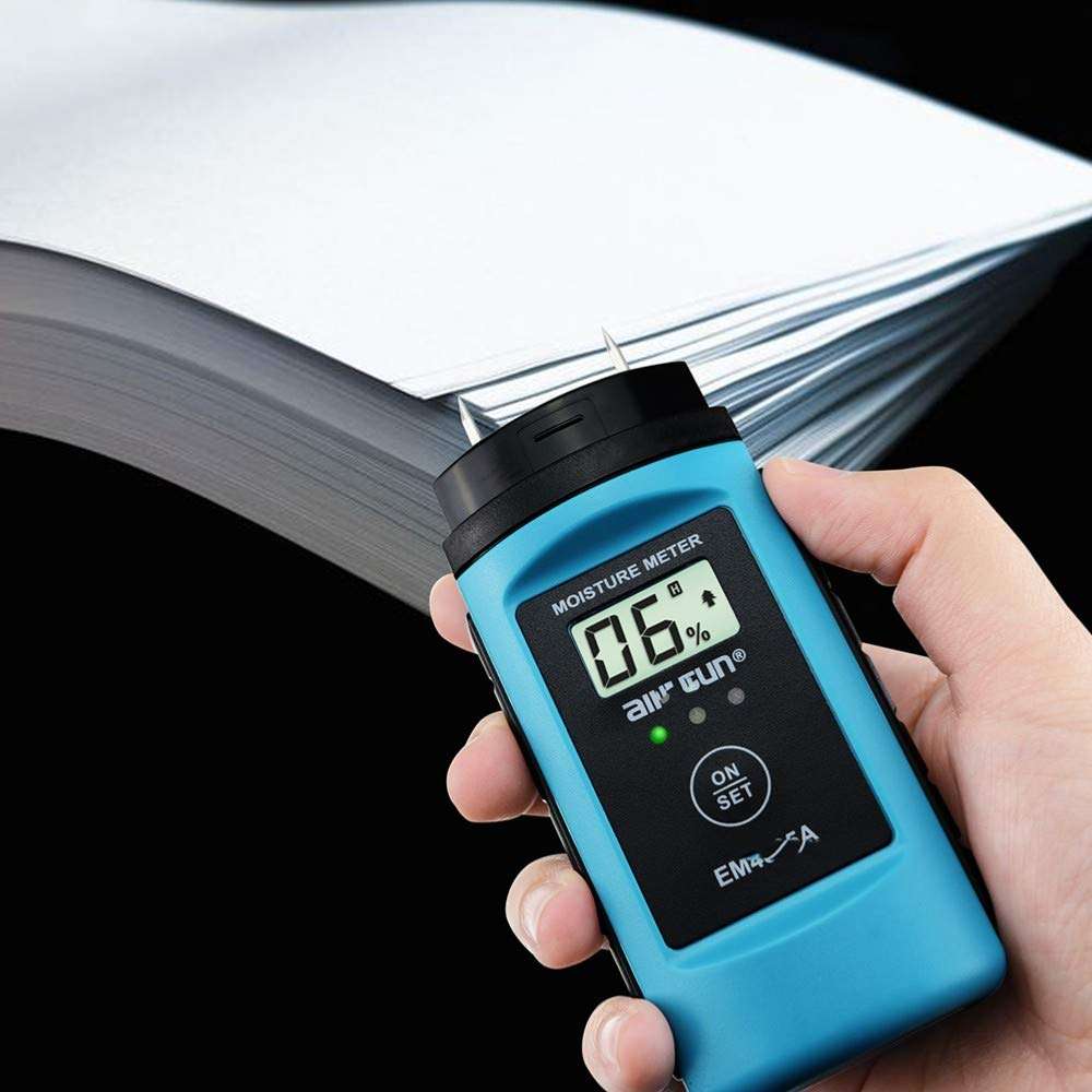 WJUKC Digital Building Material Hygrometer Tester with Indicator with LED Indicator Humidity Measuring Tool 5