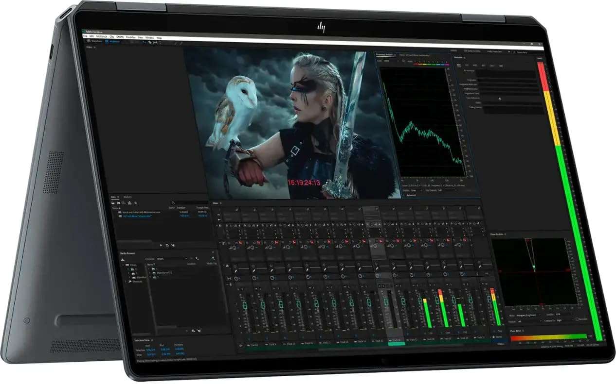 HP OmniBook Ultra Flip 2-in-1 Laptop 14.0" Touchscreen 2.8K Display (Intel Ultra 7-256V, 16GB LPDDR5, 2TB PCIe SSD, Backlit KB, Fingerprint, 2 Thunderbolt 4, Win 11 Pro) w/DKZ USB Port Expander 4