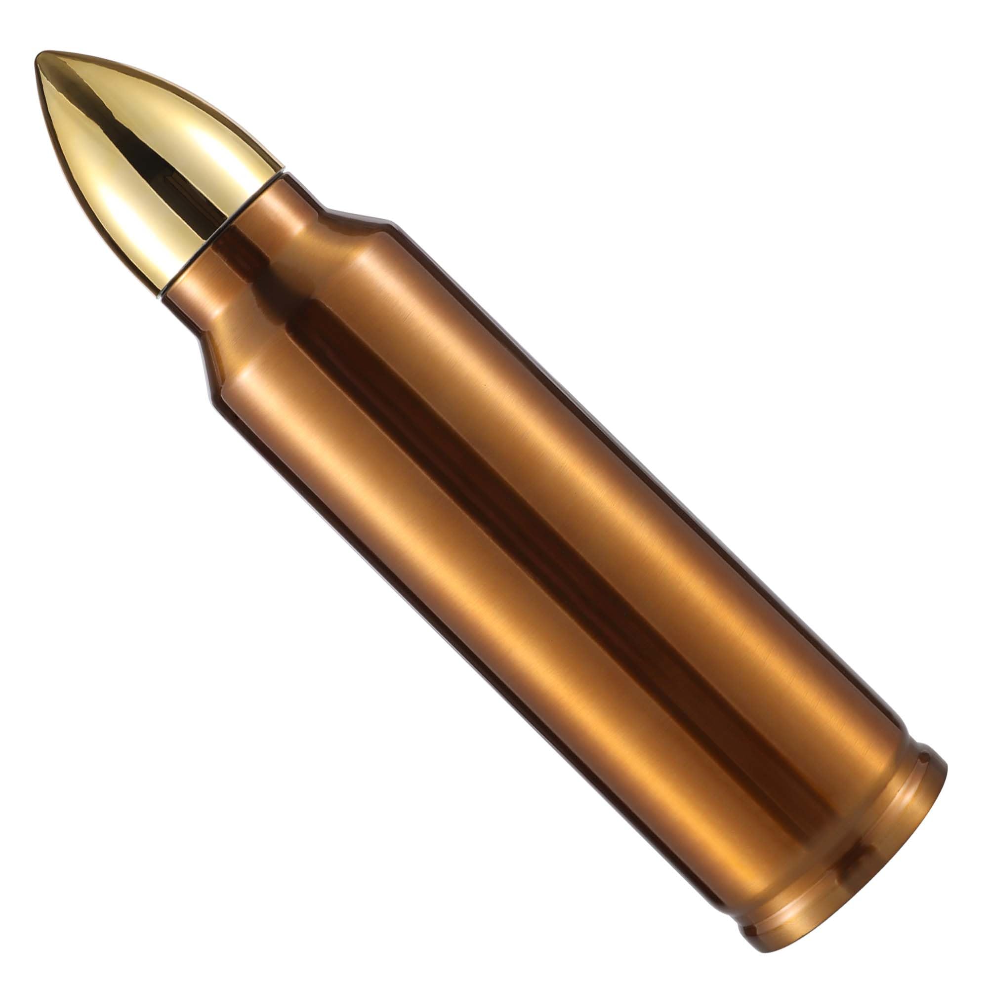 Goetland 304 Stainless Steel 34 oz 1L Bullet Tumbler Water Bottle Vacuum Insulated Cup Travel Mug Flasks No logo Dark Copper