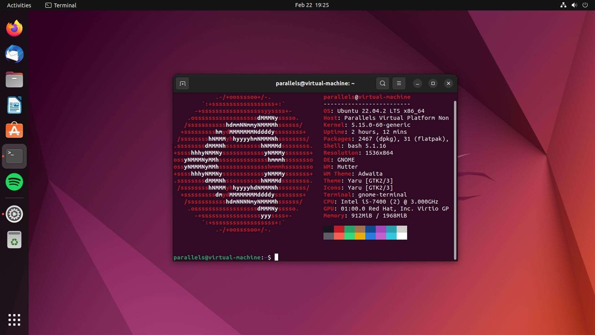 Ubuntu 22.04.3 LTS Latest Version Desktop Edition on 16gb USB 2