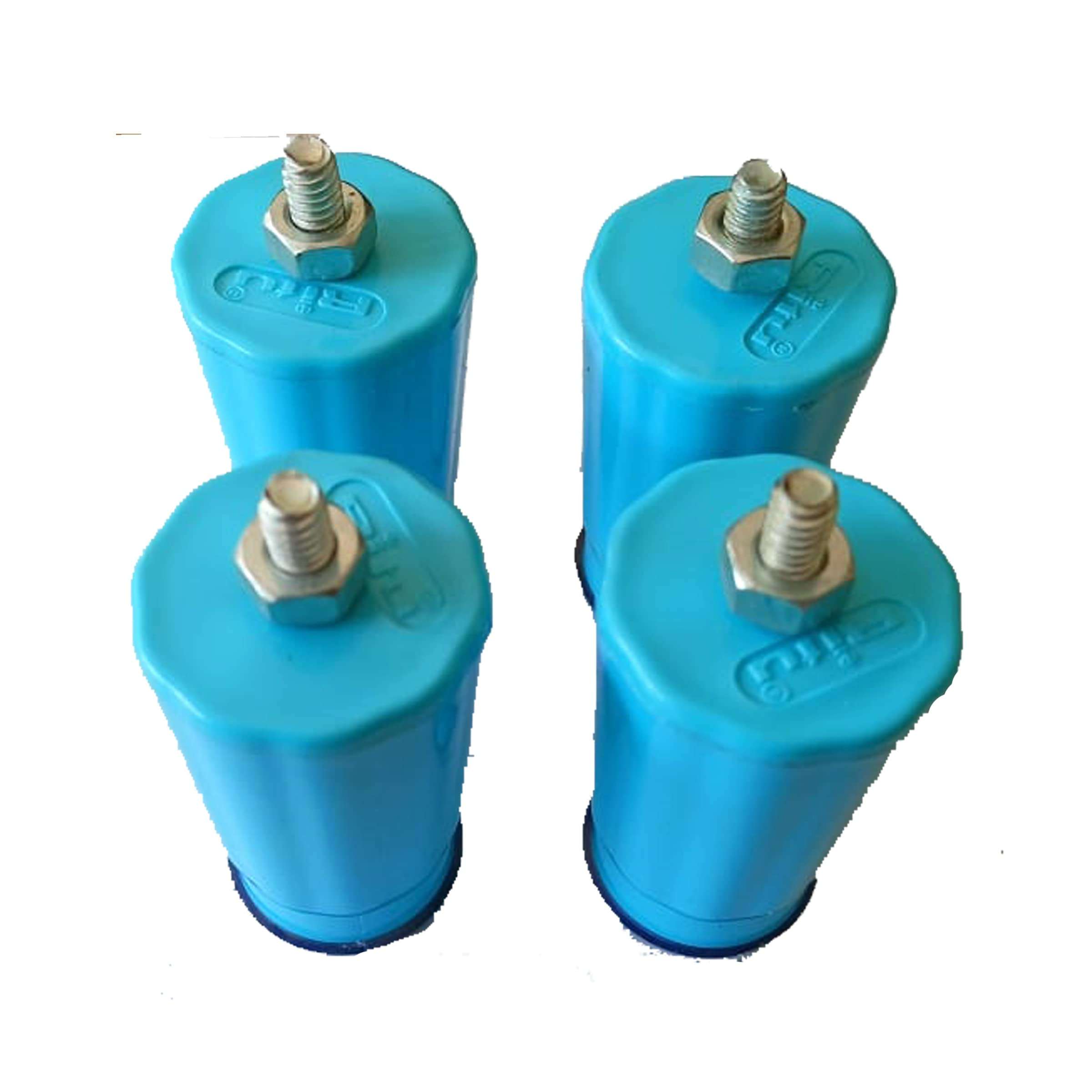 Smart Buy PVC LPG Gas Stove Legs, with Inner Grip,Base Nuts, Bolt, Multicolour(Set of 4 Piece) 1