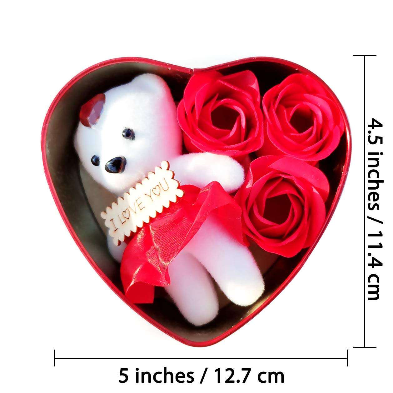 GFTBX Valentine's Day Gift Combo for Boys or Girls (Wood-12x10cm) 5