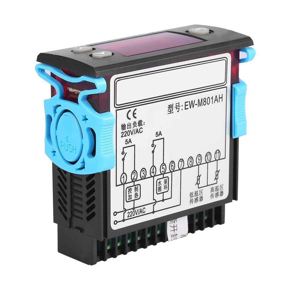 Solar Water Heater Temperature Controller Thermostat Intelligent with Sensor Digital Display 6