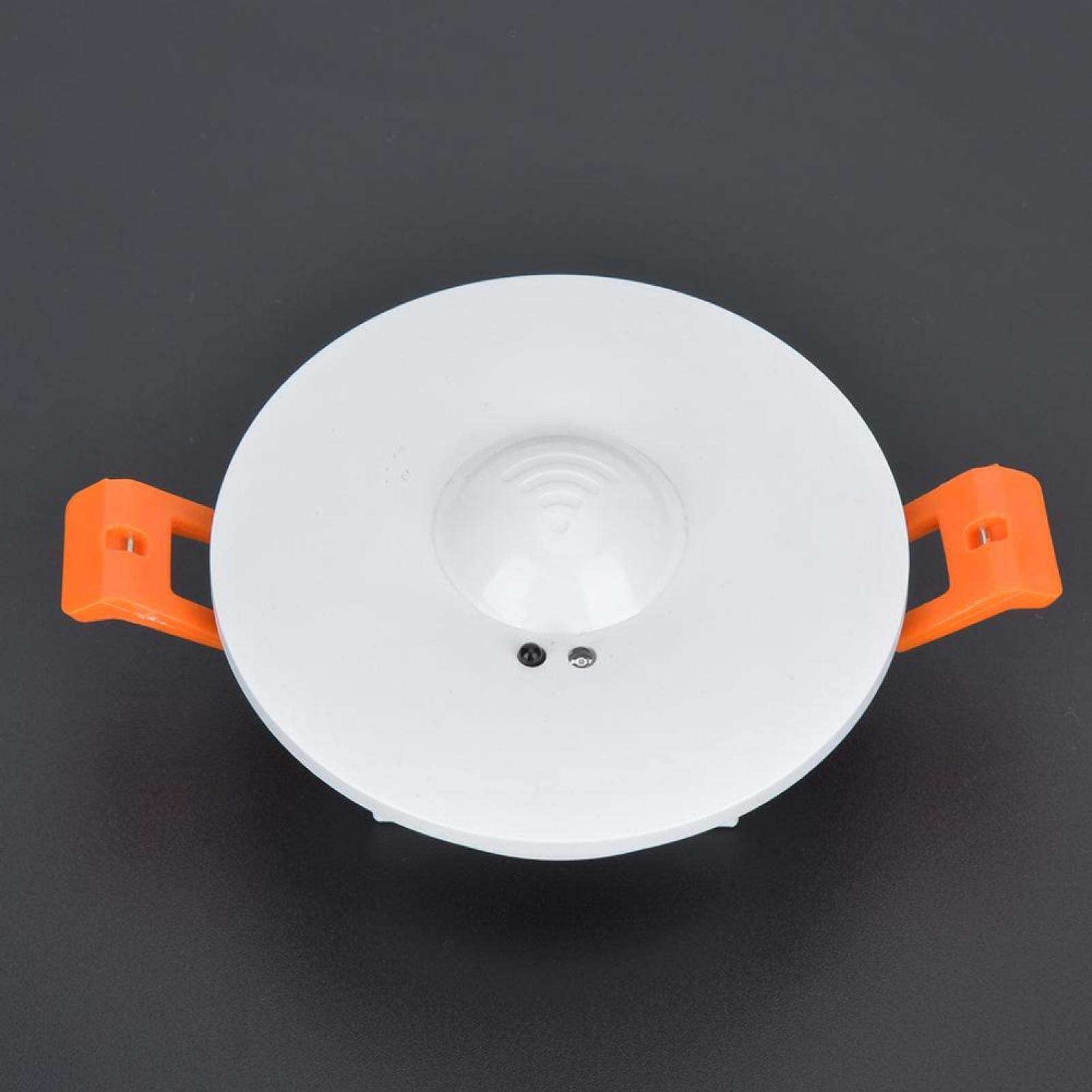 Adjustable Illumination 360-Degree Sensing Adjustable Durable Microwave Radar Motion Sensor Microwave Radar Sensor Induction Switch for Stairs Garages 3