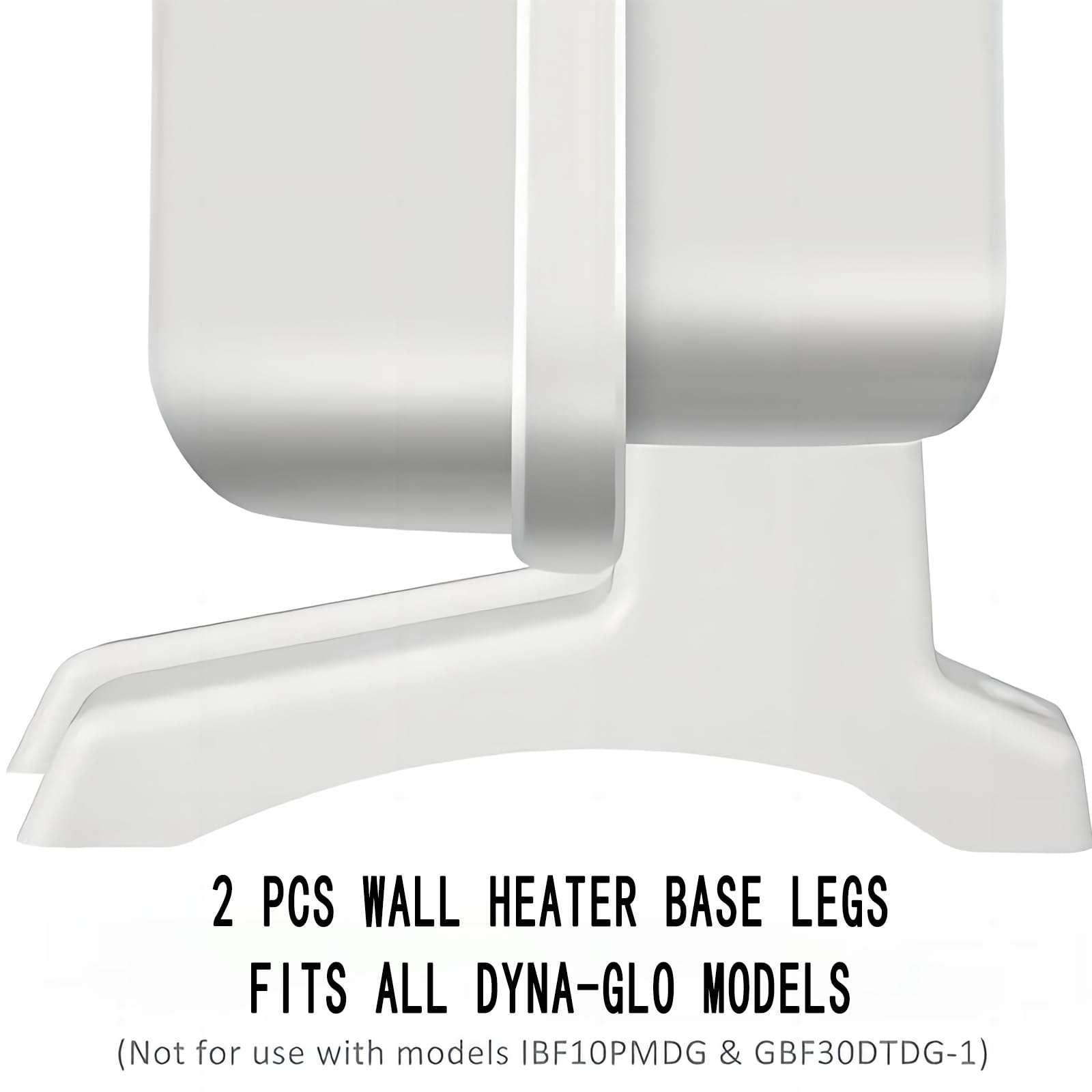 Wall Heater Floor Mounting Kit, Wall Heater Base Legs Kit with 4 Screws, for Dyna Glo Propane Heater Wall Mount Heater 3