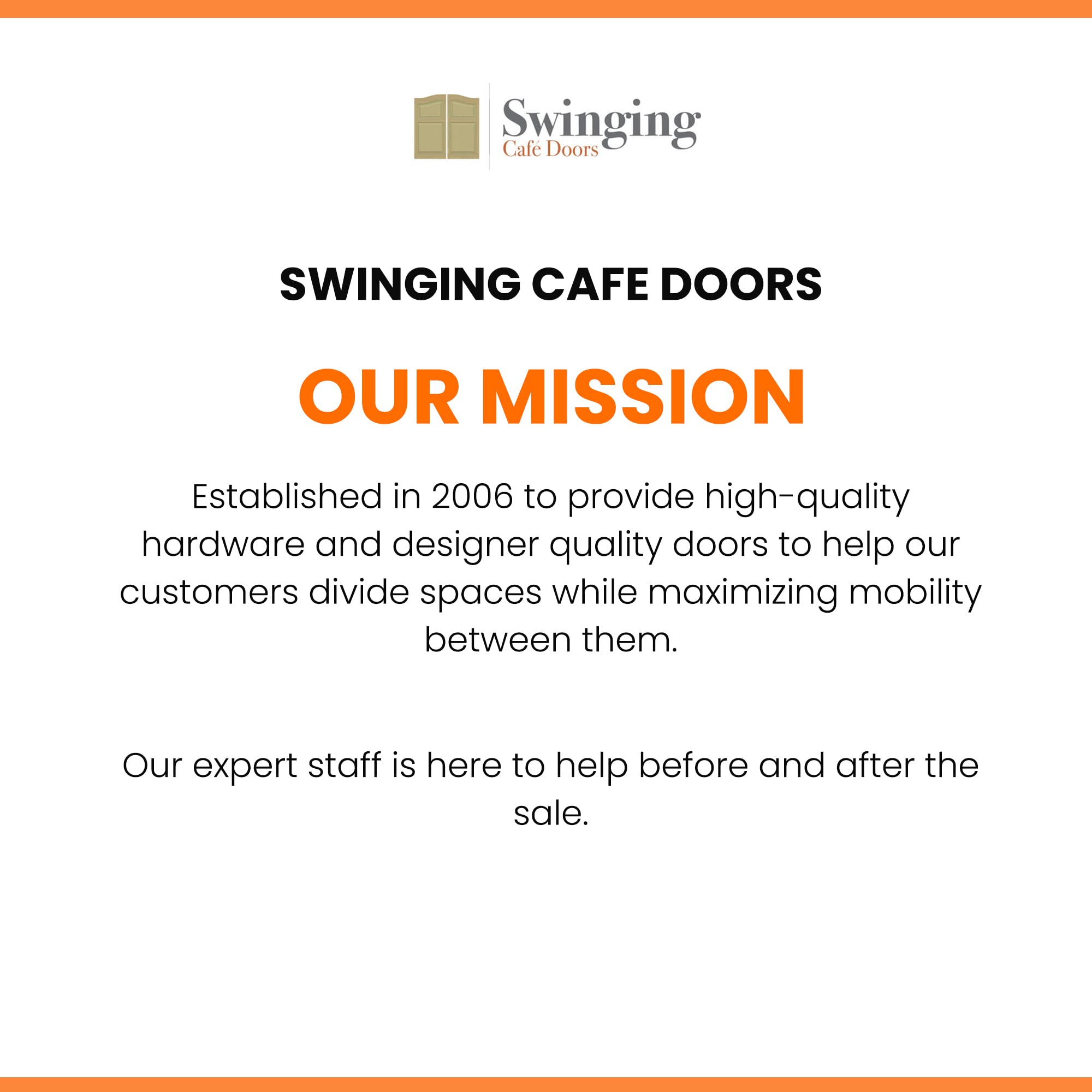 Swinging Cafe Doors Double Action Hinges with Self-Hold Feature for Saloon, In & Out Doorway Swing, Self Closing - (Brass) 5