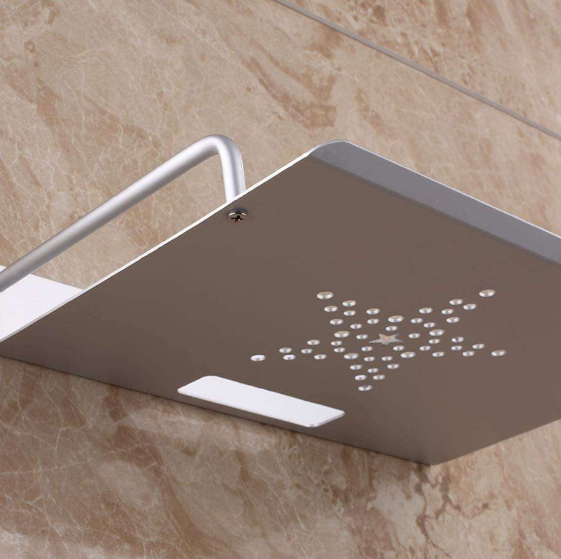 TcJ-Chen Alumimum Alloy Wall Mount Shelf Bracket for TV Accessories WiFi Router TV Box Set Top Box 6