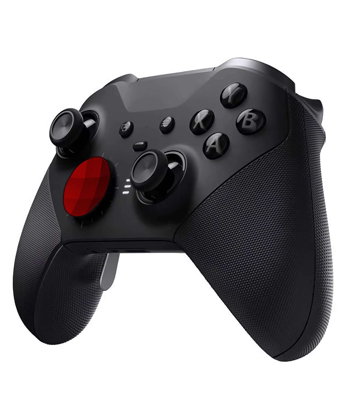 Ceozon Replacement Back Paddles 6 pcs Metal Stainless Steel Trigger Locks D Pads Direction Keys for Xbox One Elite Controller Series 2 Xbox One Elite Accessories (Red) 4