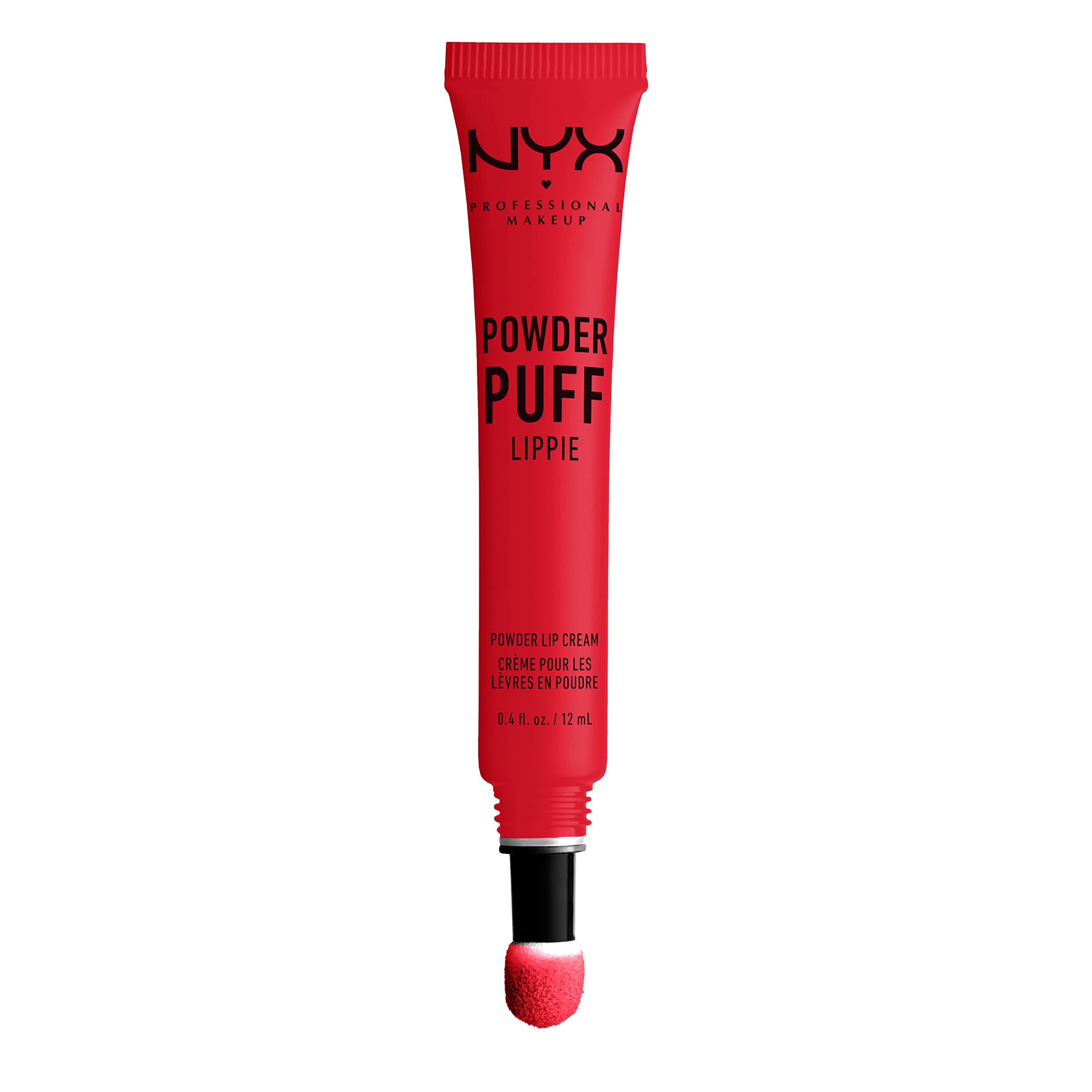 NYX PROFESSIONAL MAKEUP Powder Puff Lippie Lip Cream, Liquid Lipstick - Boys Tears (Red) 1