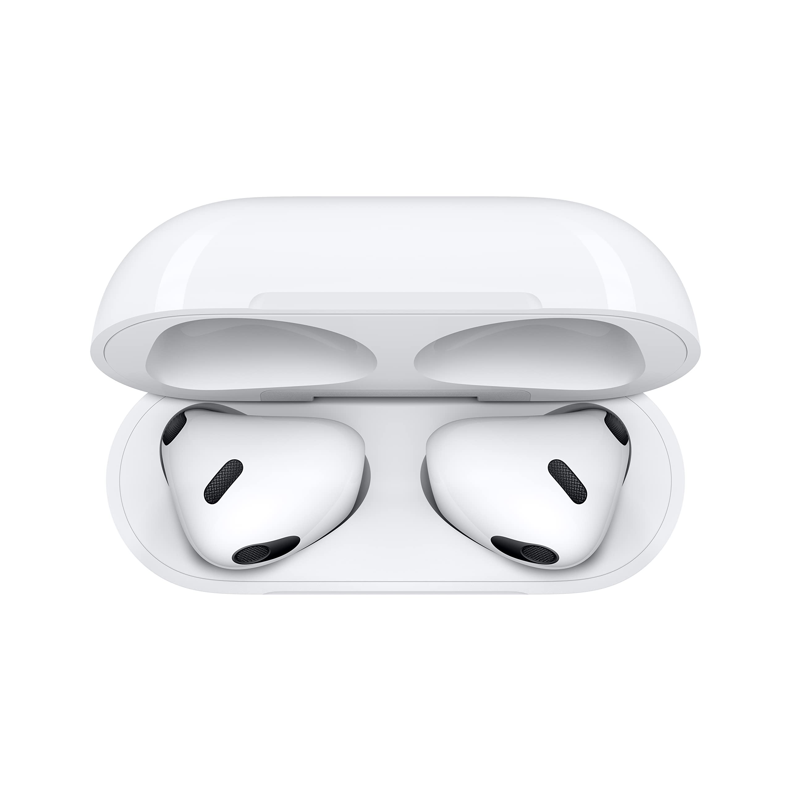 Apple AirPods (3rd Generation) Wireless Earbuds with MagSafe Charging Case. Spatial Audio, Sweat and Water Resistant, Up to 30 Hours of Battery Life. Bluetooth Headphones for iPhone 5