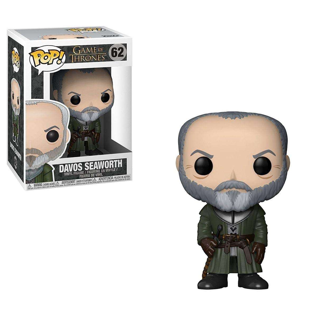 Funko POP! TV: Game of Thrones Davos Seaworth Collectible Figure, Multicolor 1