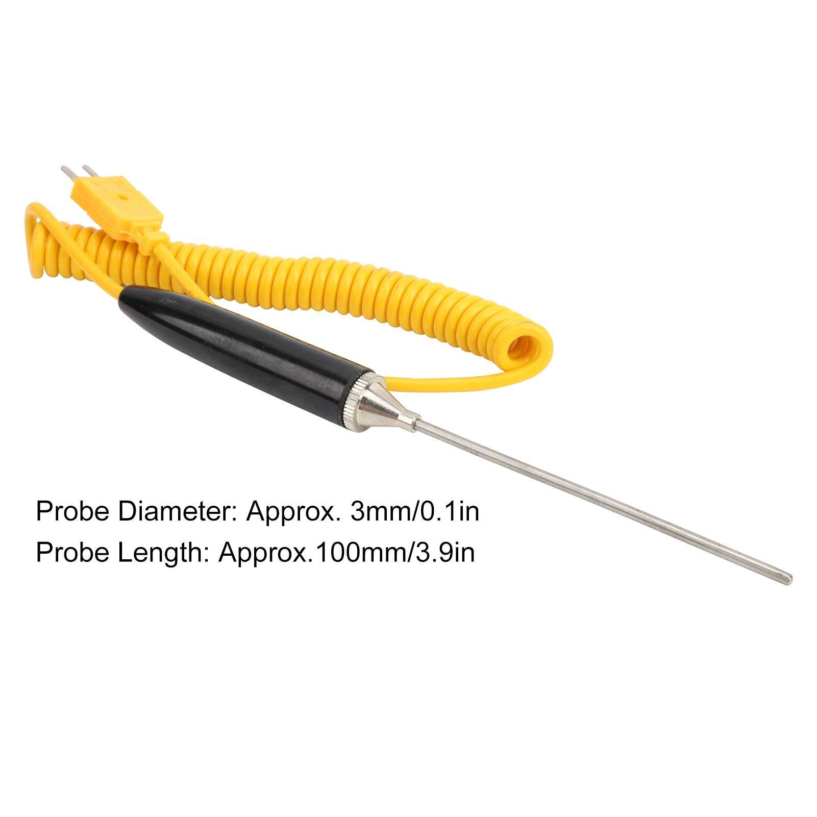 Shopping Spree Thermocouple Probe, Durable Convenient Thermocouple, Accurate Gas Media Liquid For Measure Temperature 2