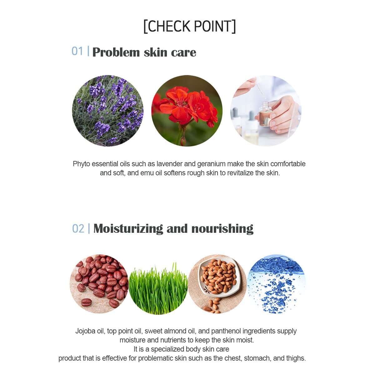 DERMAHOUSE Body Care Stretch Care Cream 180ml for Skin Concerns 4