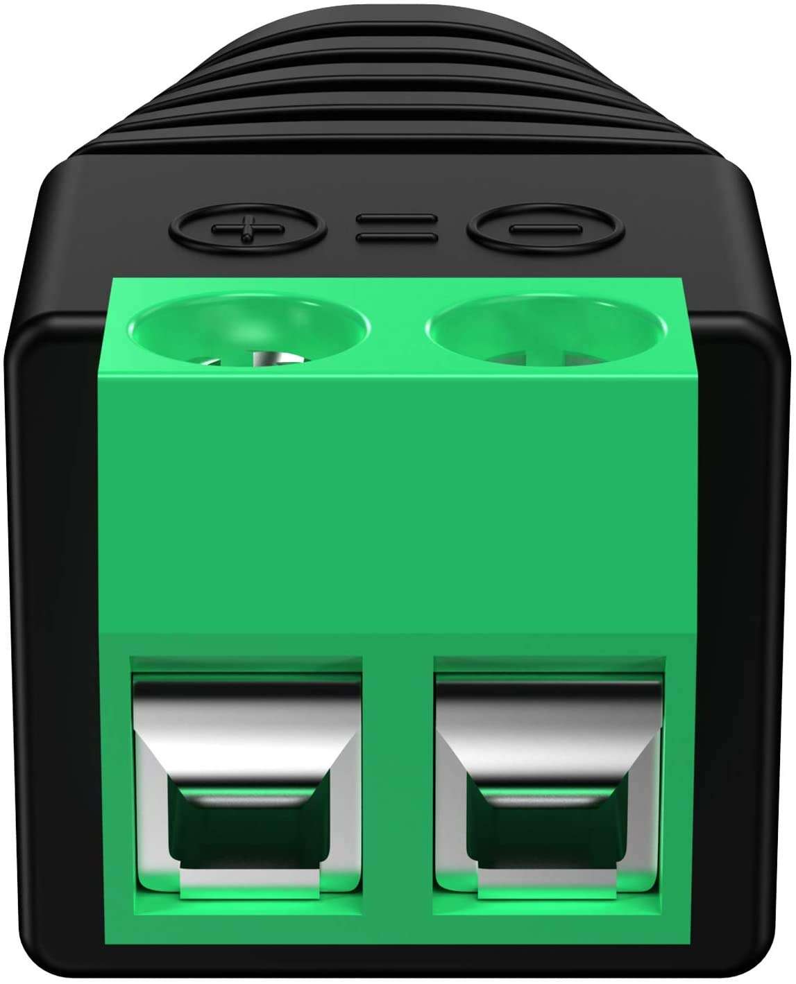 Power prime AV Screw Terminal Adapter, Solderless Converter Audio VidePower prime Speaker Wire Connectors, CCTV Applications Power prime Male Cable Screwdriver Included 6