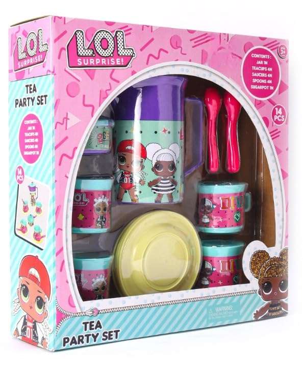 STRIDERS Whimsical Wonderland LOL Tea Party Set Delightful Imaginative Playtime Fun 5