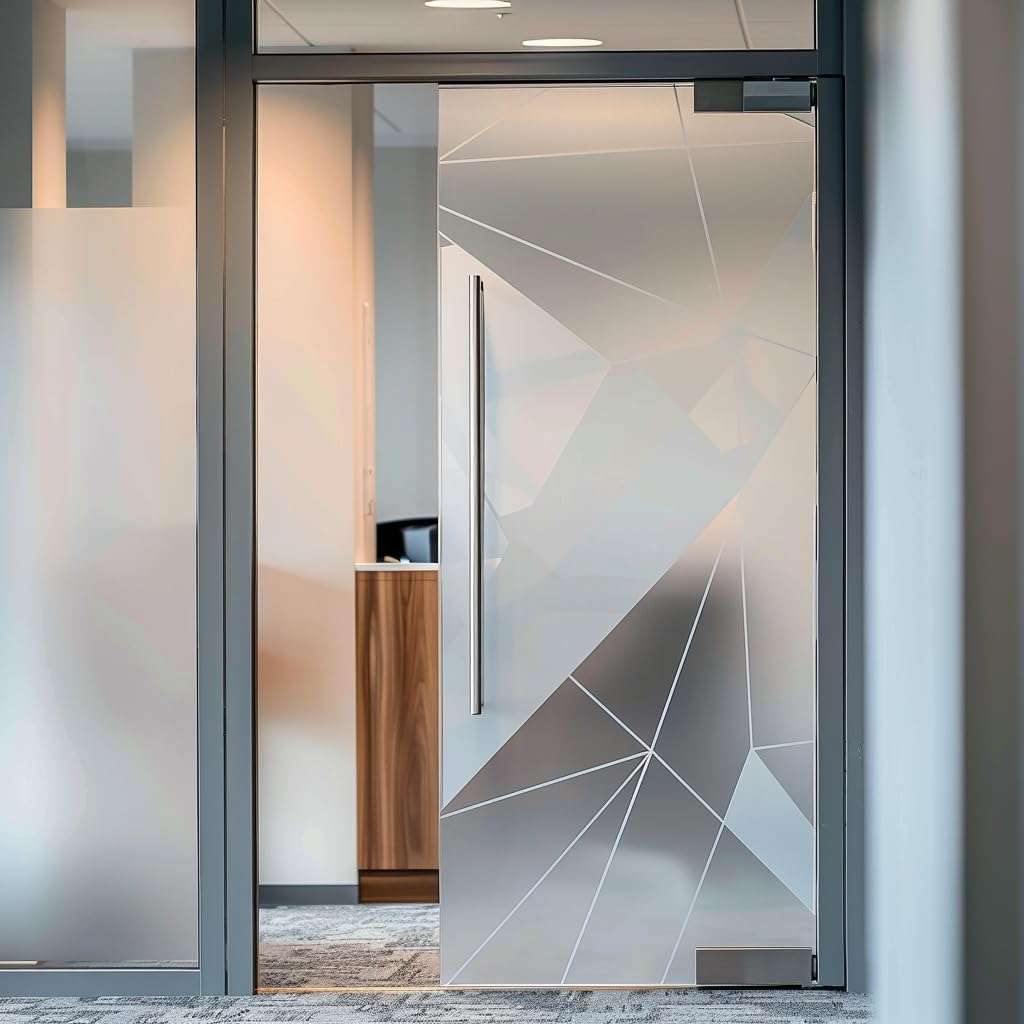 TOGU TG-6012 900mm/ 36 inch SUS 304 Stainless Steel Long Door Pull Handle with Solid mounting standoffs,Work as Push Pull Door Handles for Exterior Commercial Door/barn Door,Brushed Nickel Finish 6