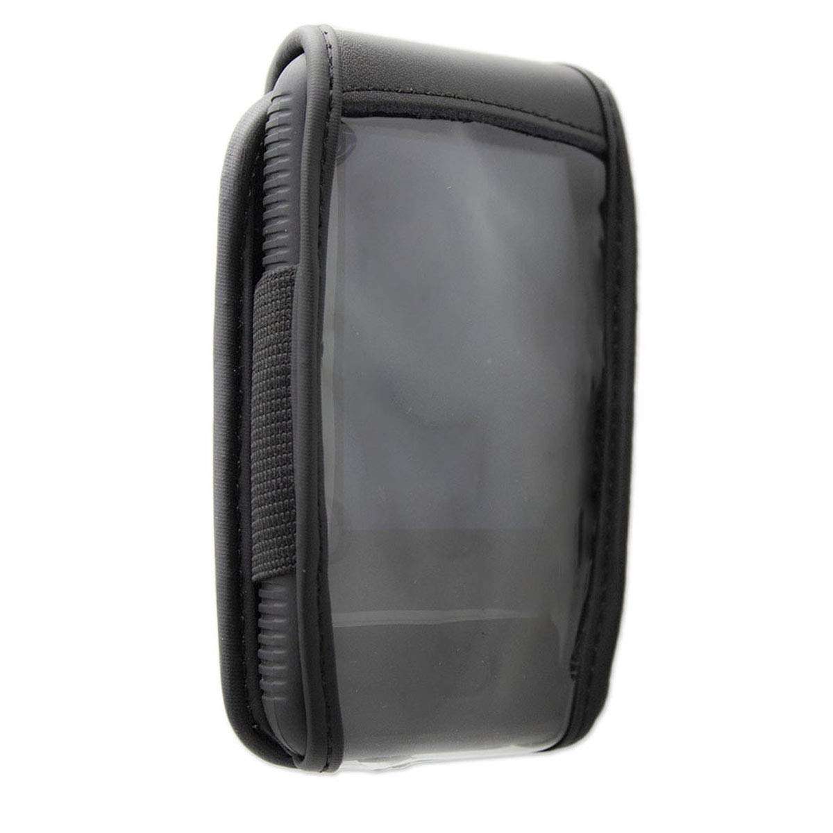 caseroxx Leather-Case with Belt Clip for Dexcom G6 Made of Genuine Leather, Mobile Phone Cover in Black 2