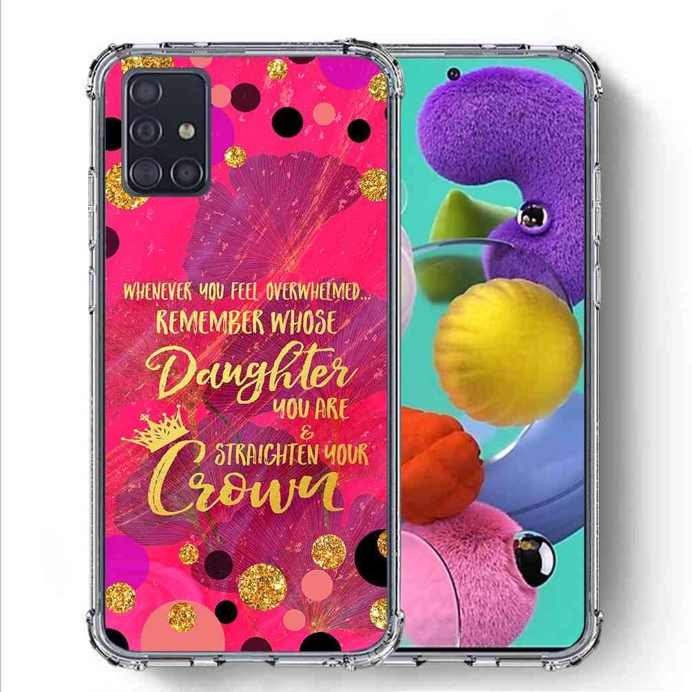 SuperbBeast Samsung Galaxy A71 5G Case [NOT for Verizon A71 5G UW] [Whenever You Feel Overwhelmed] Ultra Slim Thin Protective Case Cover/Reinforced Corner 1