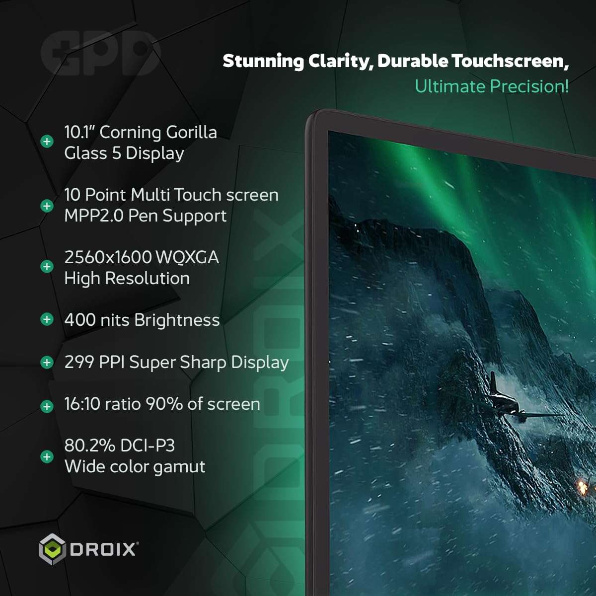 GPD Win MAX 2 2025 Handheld Gaming PC with AMD Ryzen 7 8840U, Radeon 780M GPU, 32GB RAM, 1TB SSD, OcuLink, 10.1" IPS Display, Gaming Controls, Keyboard and touchpad 5