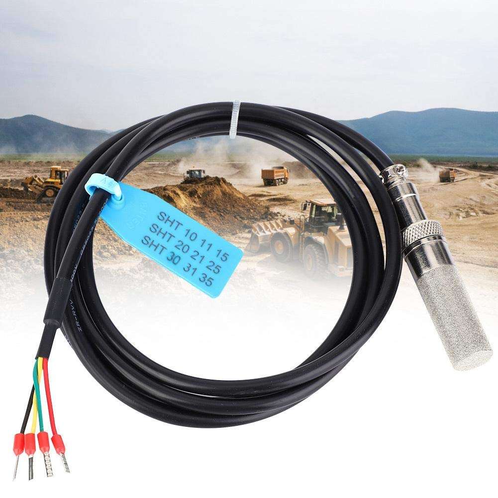FS200-SHT2X Soil Sensor, Soil Moisture Sensor Meter High Accuracy Low Consumption I2C Output Humidity Sensor, Soil Temperature and Humidity Sensor Probe(SHT20) 5