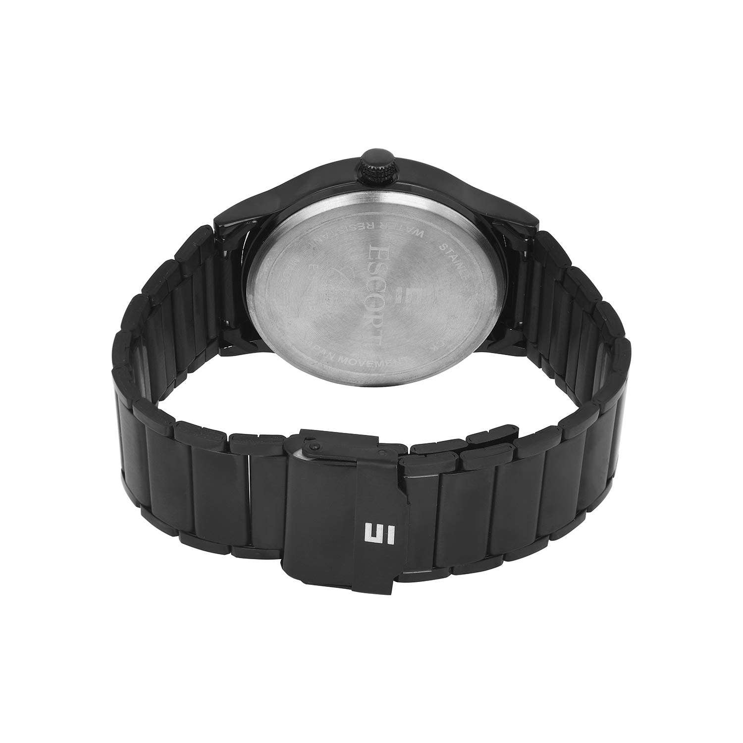 Escort Analog Black Dial Men's Watch-E-1800-5161BM.3 4