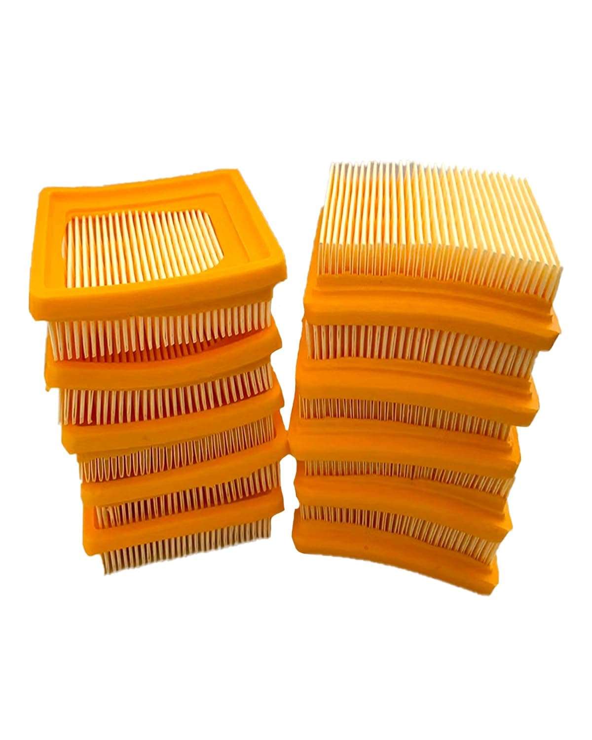 Austkokiyo 10 Pcs Air Filter Replace 4180 141 0300 Fit for Stihl KM91R KM131 FS89 FS91 FS111 FS131 FC91 FC96 FC111 String Trimmer Mowers Brushcutter 1