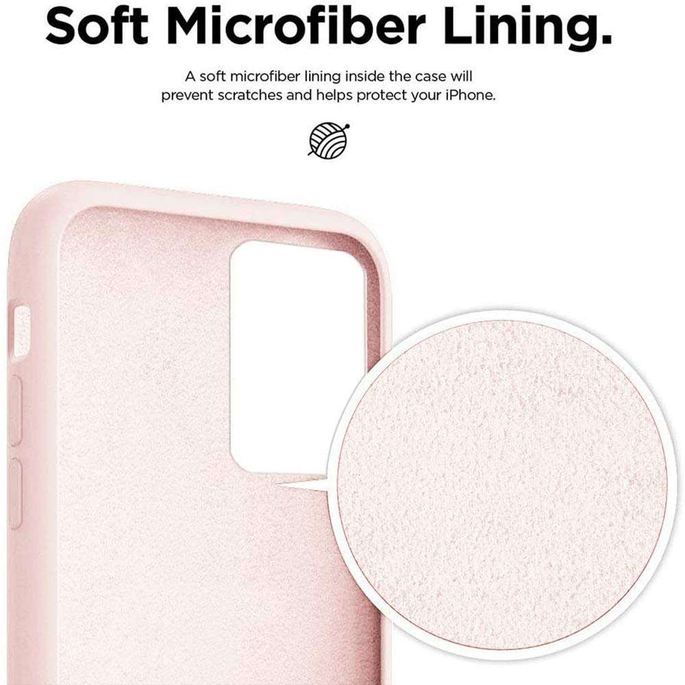 Leton-US Samsung Galaxy S20 Plus Phone Case,Soft Slim Silicone Case Gel Rubber Bumper Case Anti-Scratch Shockproof with Microfiber Lining Protective Shell Cover for Samsung Galaxy S20 Plus Pink 2